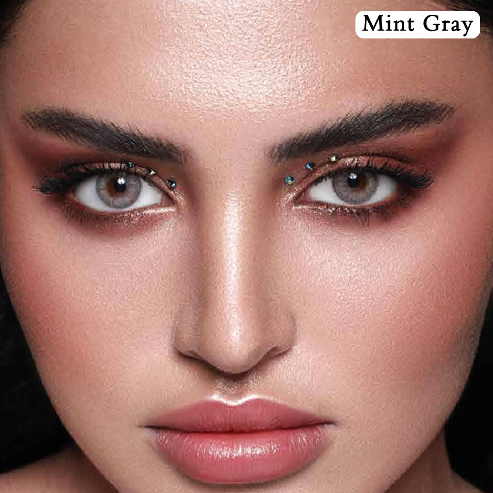 BELLA ELITE COLORED LENSES - Mint Gray
