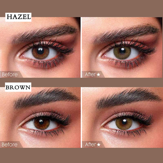 BELLA ELITE COLORED LENSES - Silky Gold