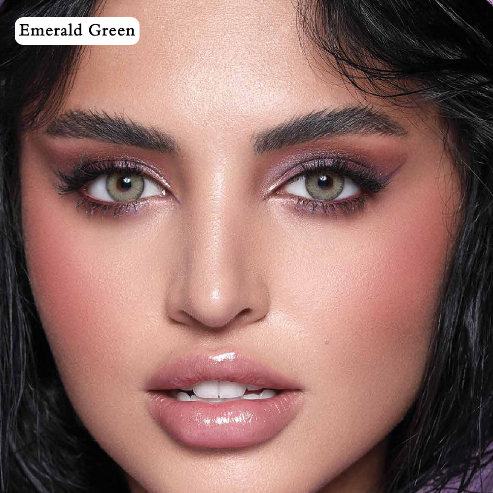 BELLA ELITE COLORED LENSES - Emerald Green