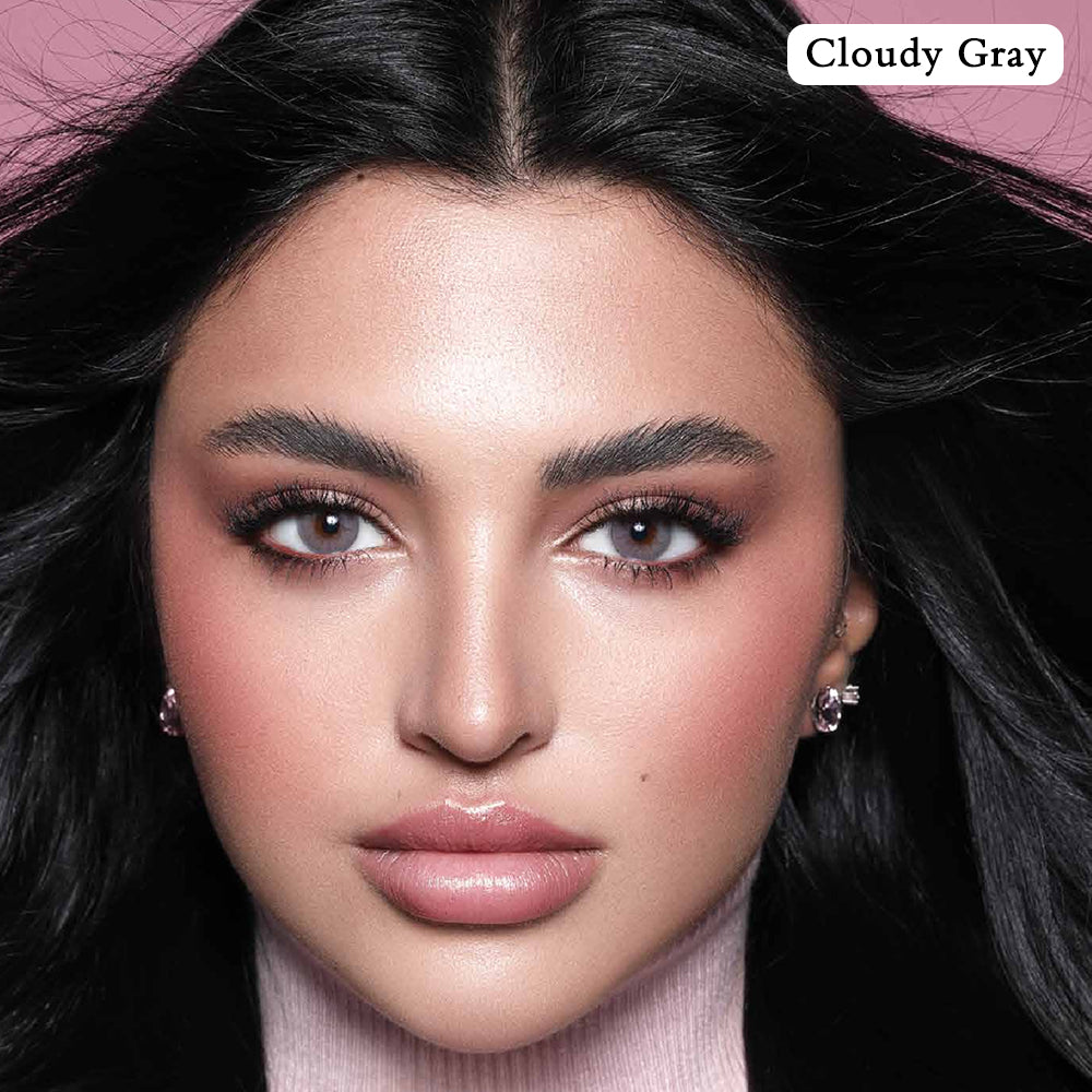 BELLA ELITE COLORED LENSES - Cloudy Gray