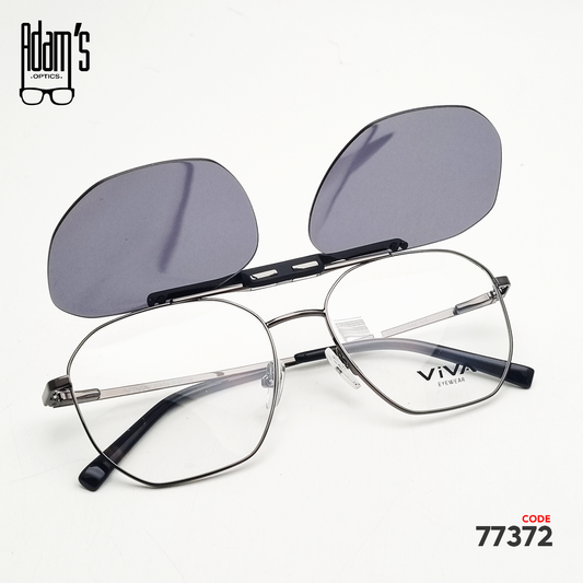 Viva M886 Hexagonal Eyeglasses