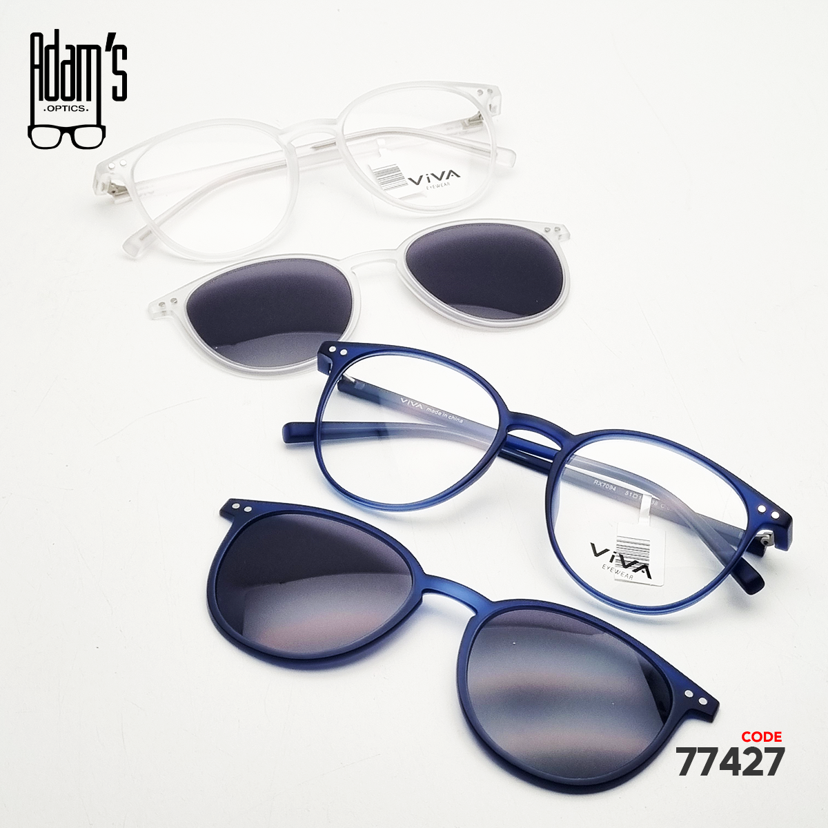 Viva RX7094 Round Eyeglasses