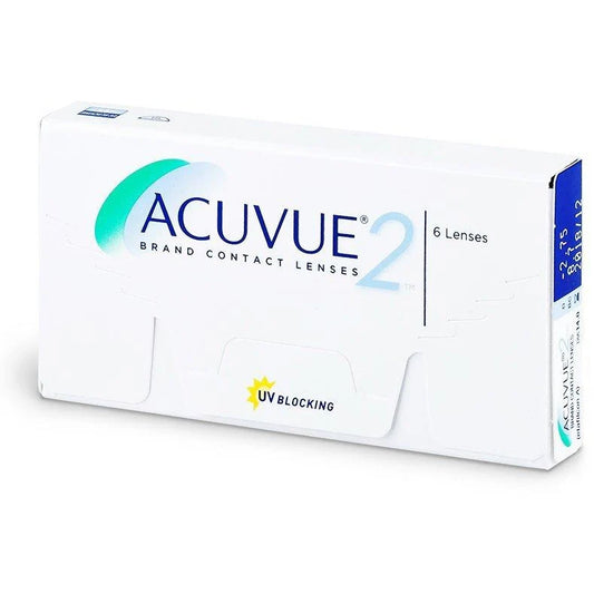 Johnson Acuvue 2 Daily Box Clear Contact Lenses