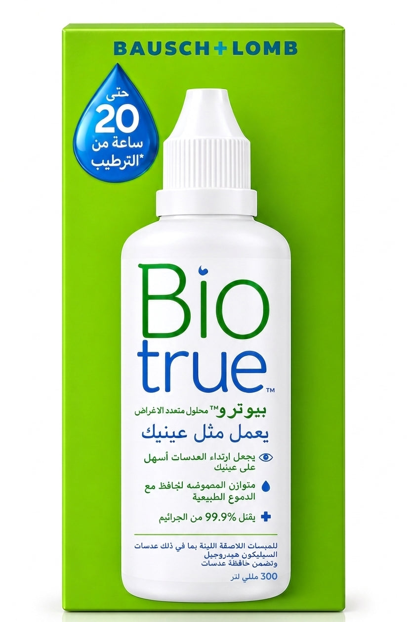 Biotrue Multi-Purpose Contact Lens Solution (300 ml)