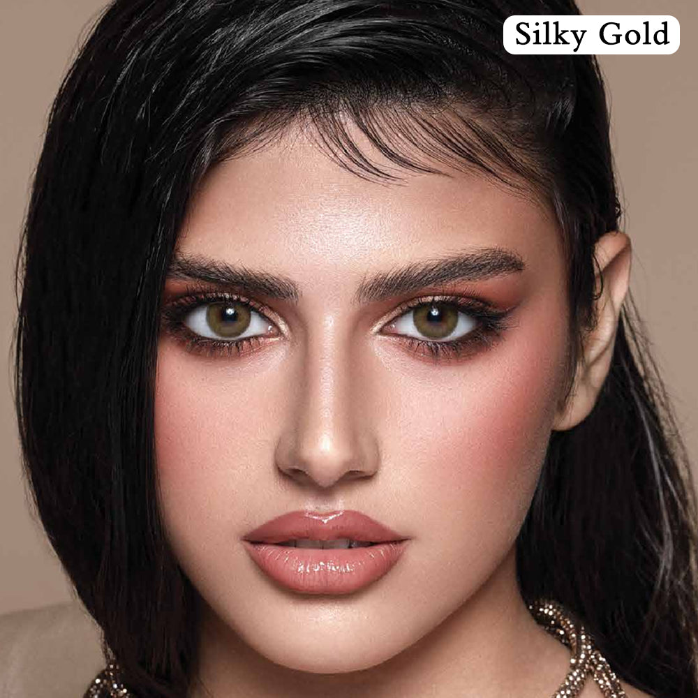 BELLA ELITE COLORED LENSES - Silky Gold