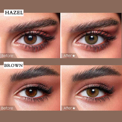 BELLA ELITE COLORED LENSES - Silky Gold