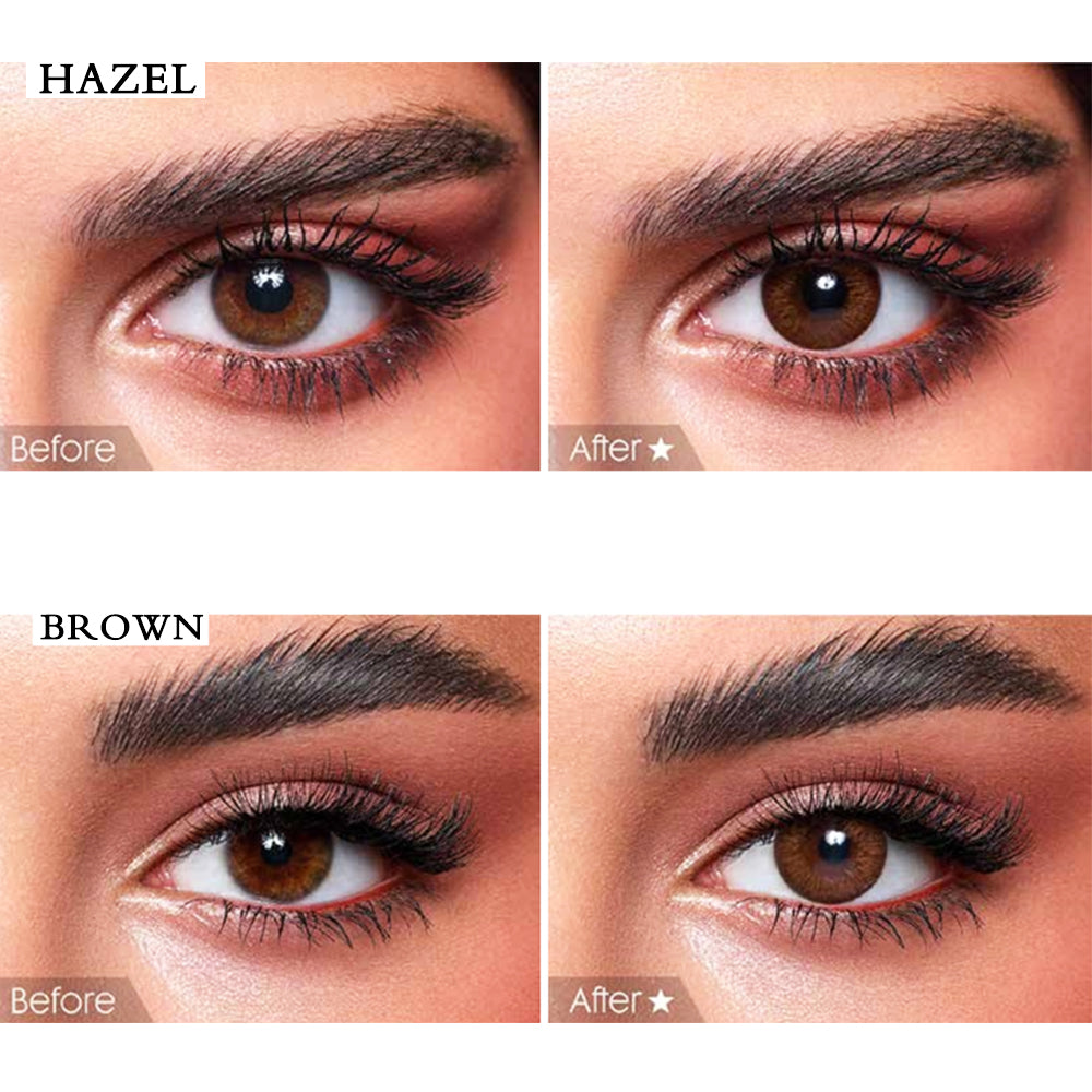 BELLA ELITE COLORED LENSES - Cinnamon Brown