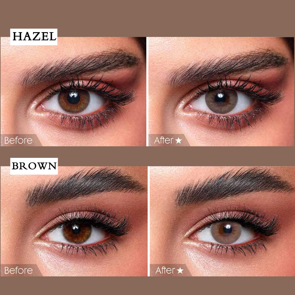 BELLA ELITE COLORED LENSES - Sandy Brown