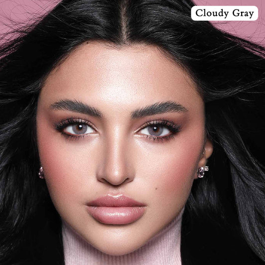 BELLA ELITE COLORED LENSES - Cloudy Gray