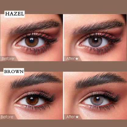 BELLA ELITE COLORED LENSES - Gray Beige