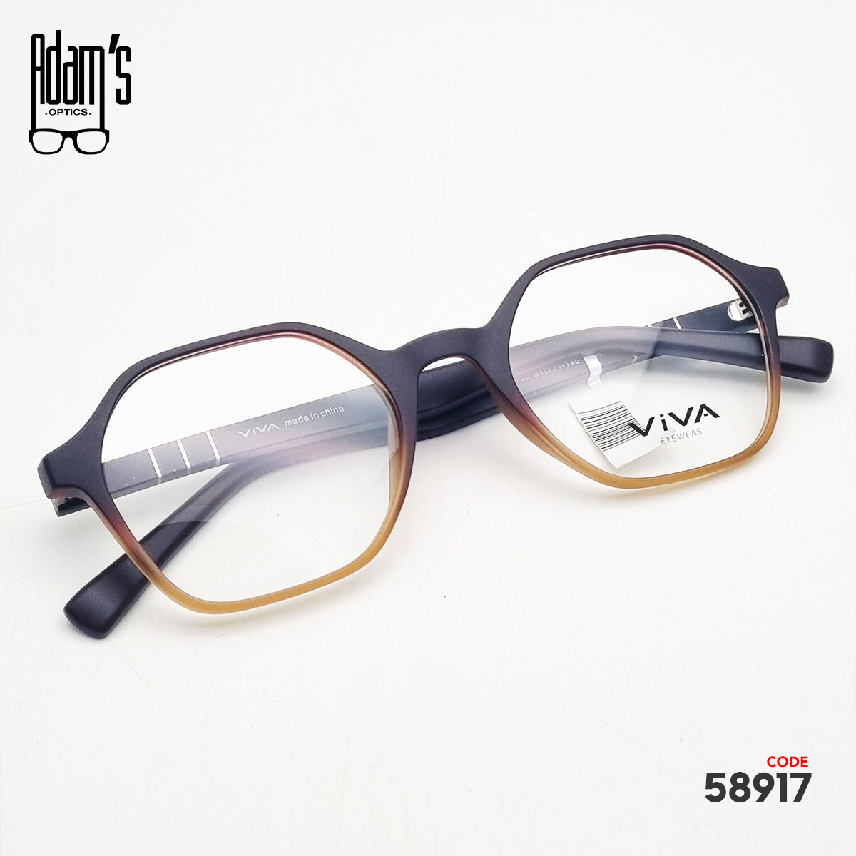 Viva RA5760 Hexagonal Eyeglasses