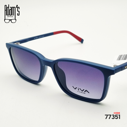 Viva Rx8074 Rectangular Eyeglasses