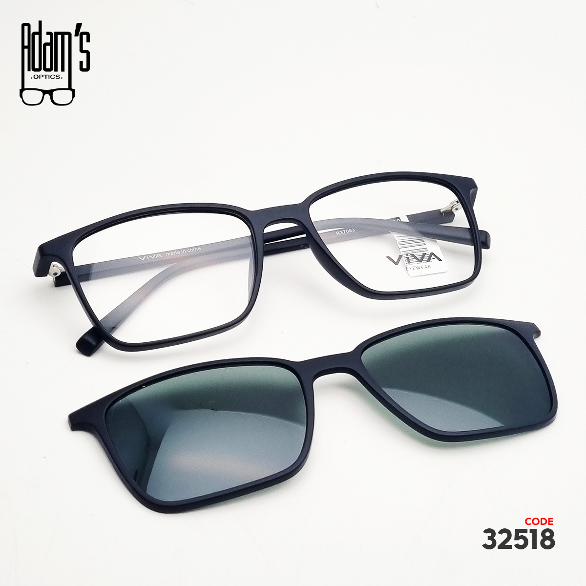Viva RX7083 Square Eyeglasses