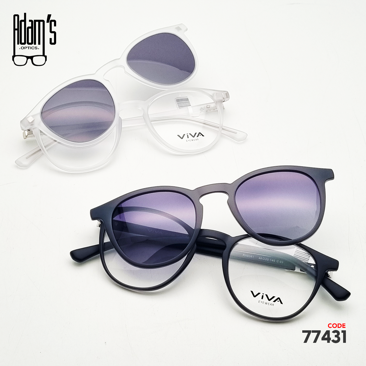 Viva Rx8081 Round Eyeglasses