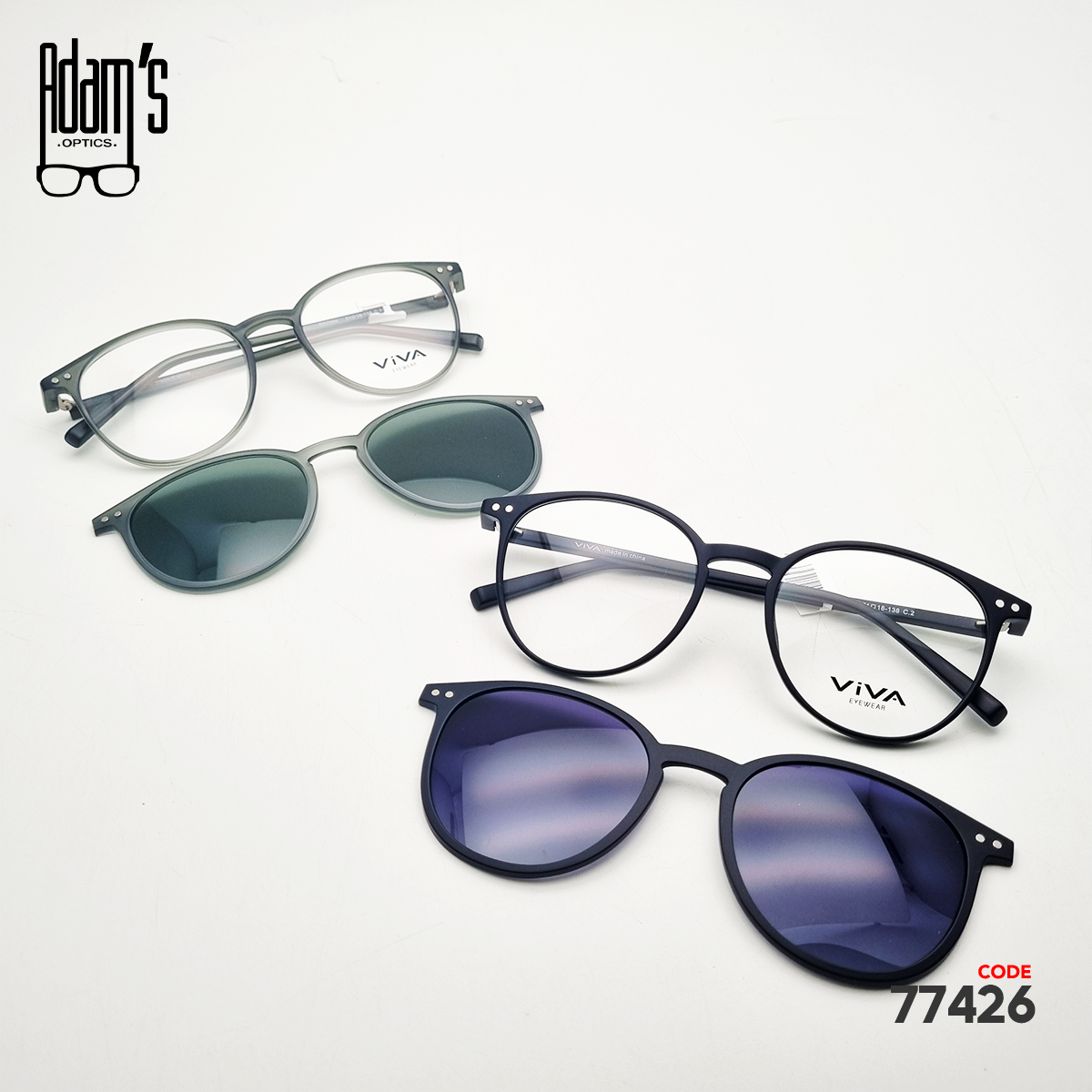 Viva RX7094 Round Eyeglasses
