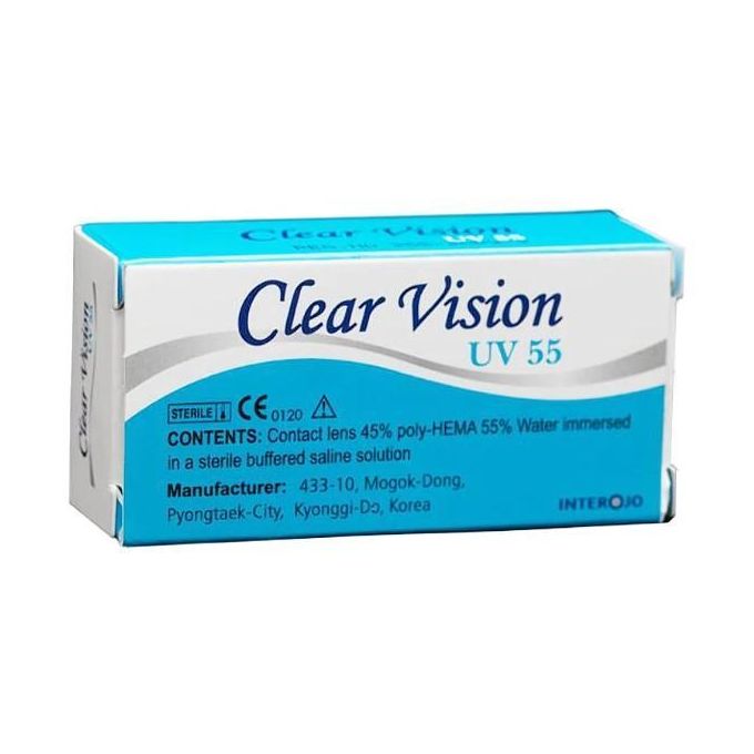 Clear Vision Monthly Clear Contact Lenses
