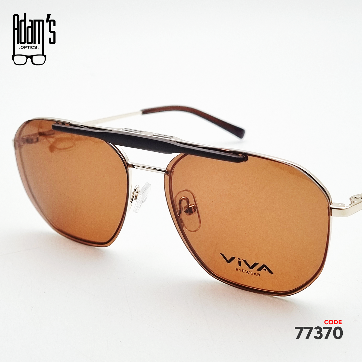 Viva M886 Hexagonal Eyeglasses