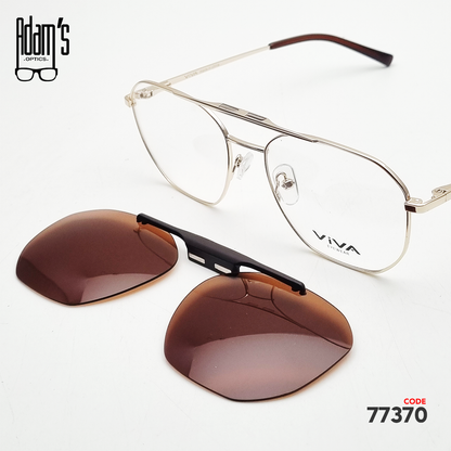 Viva M886 Hexagonal Eyeglasses