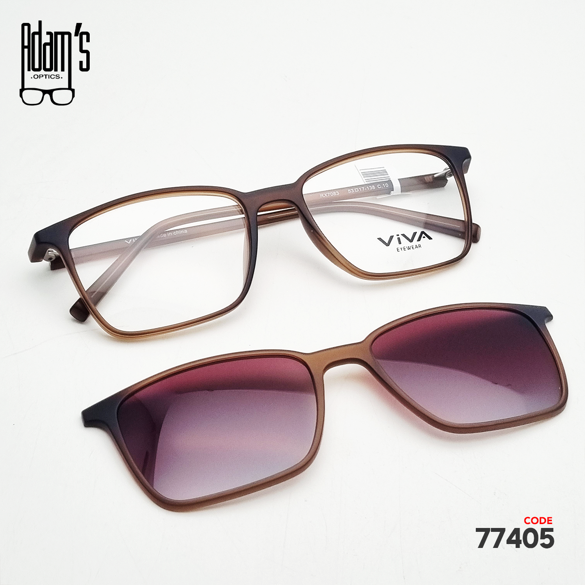 Viva RX7083 Square Eyeglasses