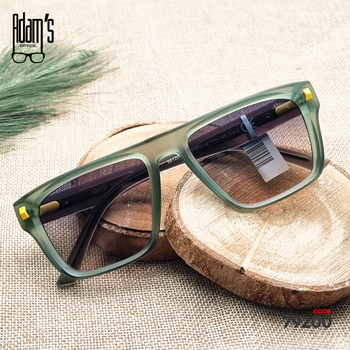 Amber 98120 Square Sunglasses