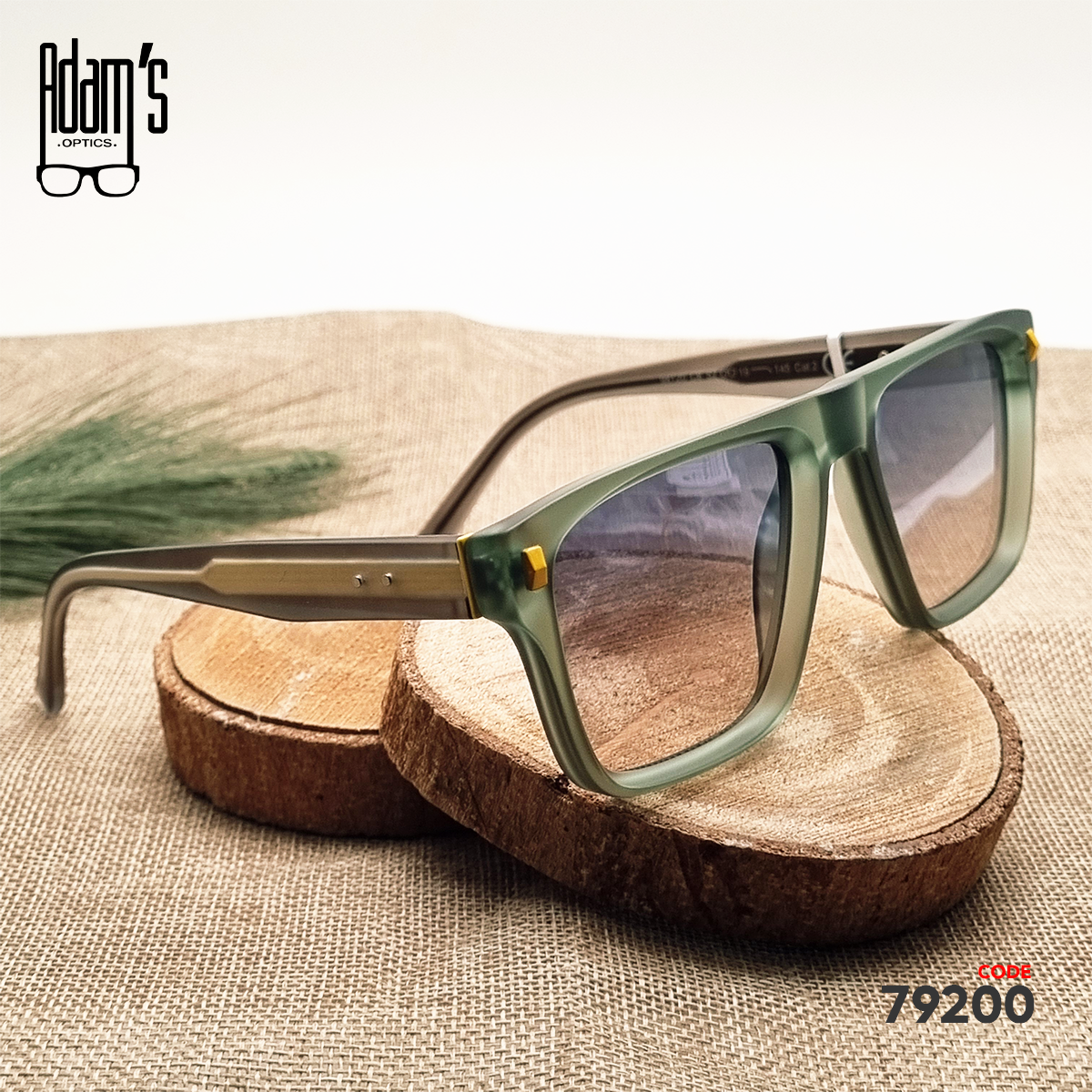 Amber 98120 Square Sunglasses
