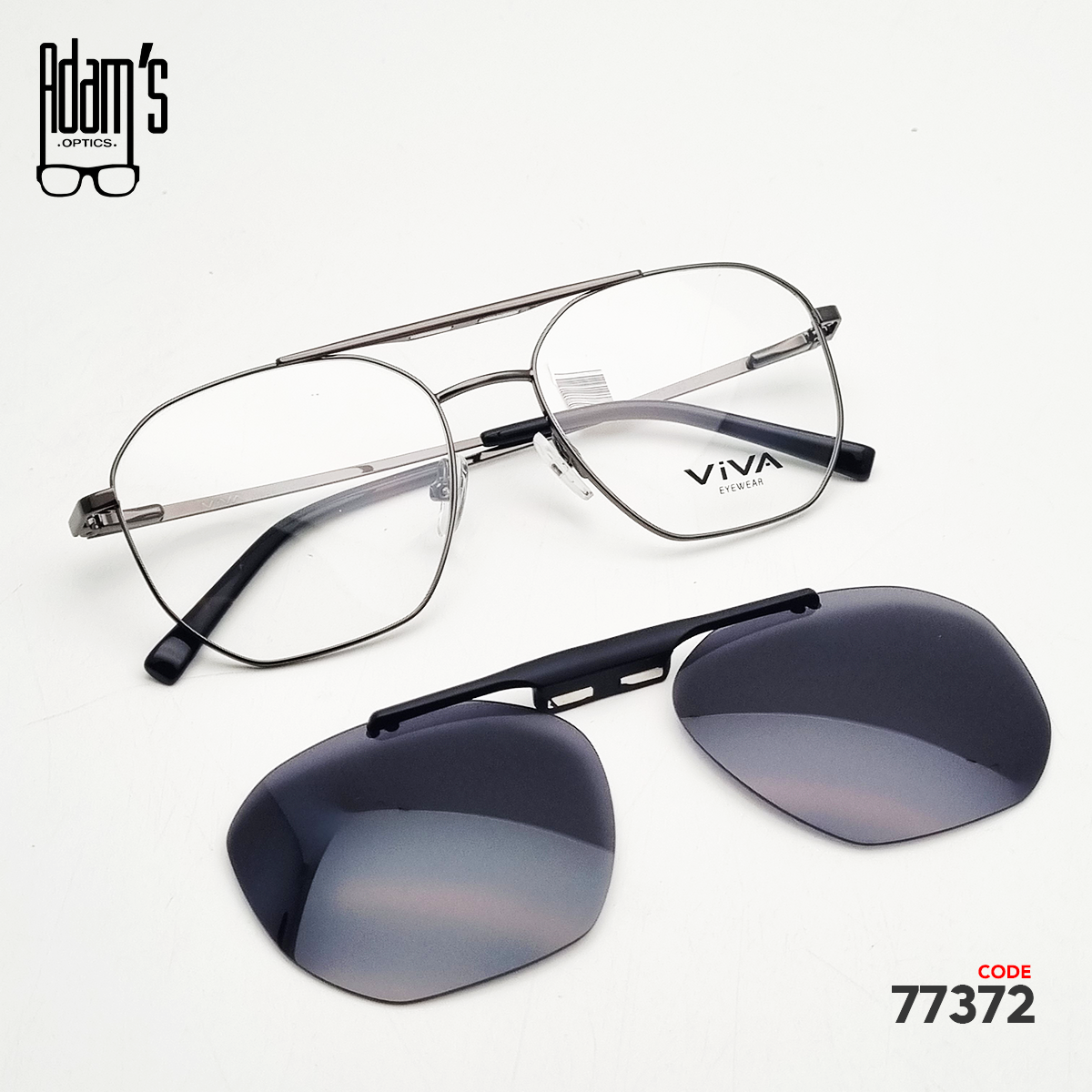 Viva M886 Hexagonal Eyeglasses