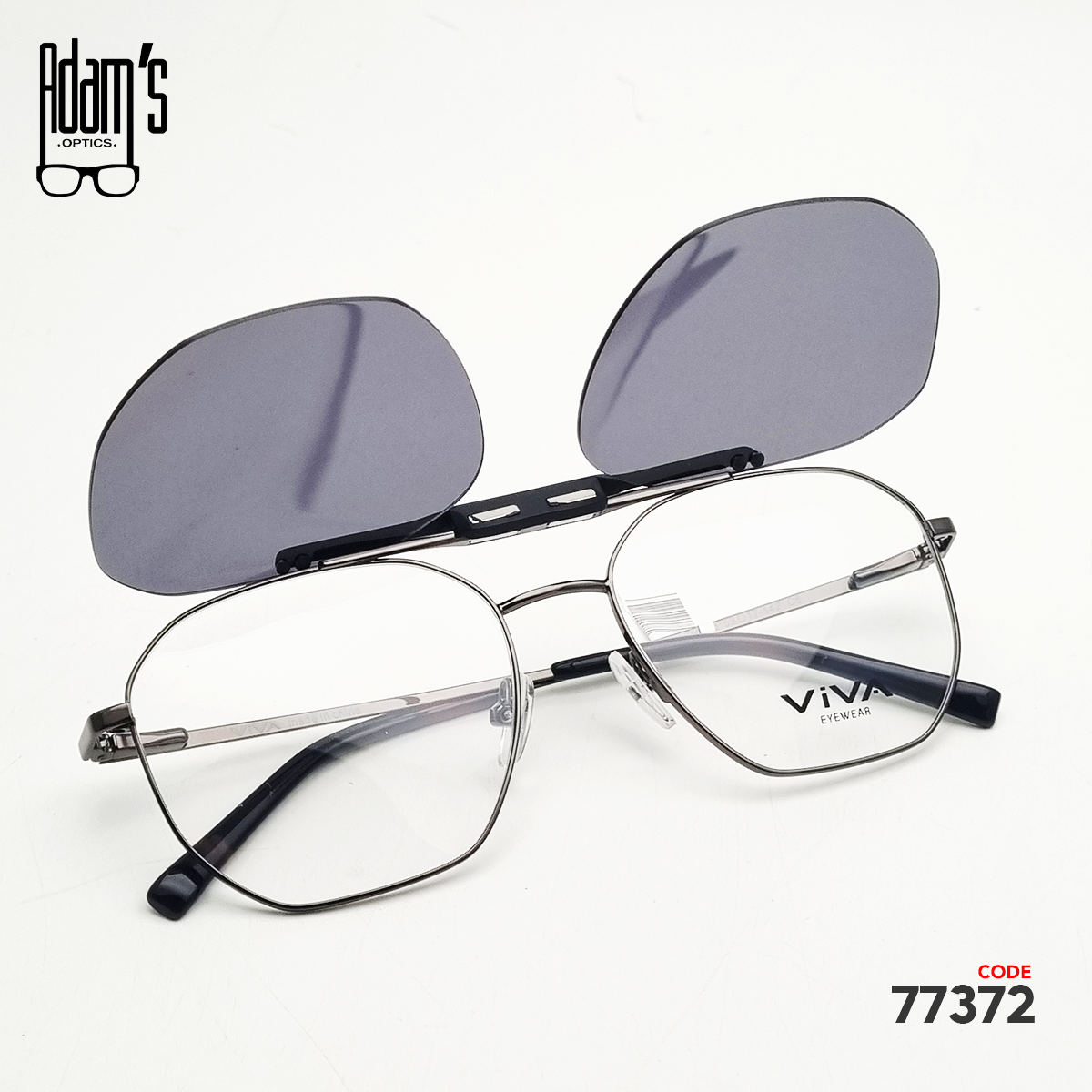 Viva M886 Hexagonal Eyeglasses