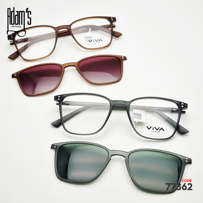 Viva RX8075 Square Eyeglasses