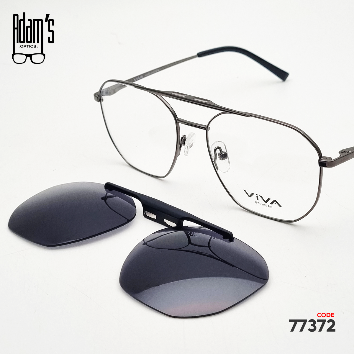 Viva M886 Hexagonal Eyeglasses