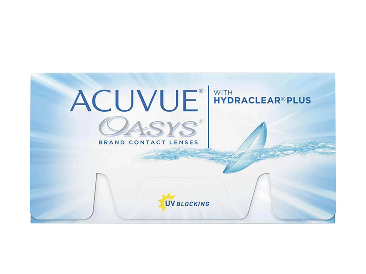 Johnson Acuvue Oasys Monthly Clear Contact Lenses (Box)
