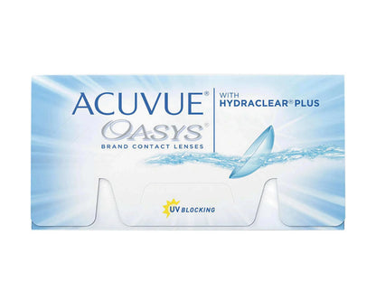 Johnson Acuvue Oasys Monthly Clear Contact Lenses (Box)
