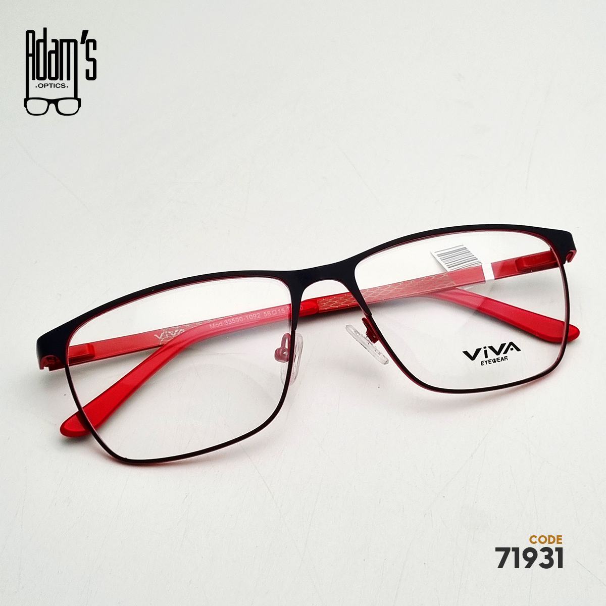 Viva 33590 Rectangular Eyeglasses