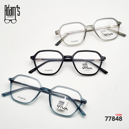 Viva Hy853 Hexagonal Eyeglasses