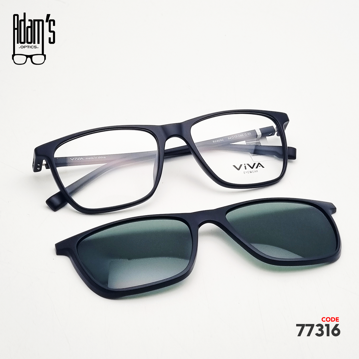 Viva RX8092 Square Eyeglasses