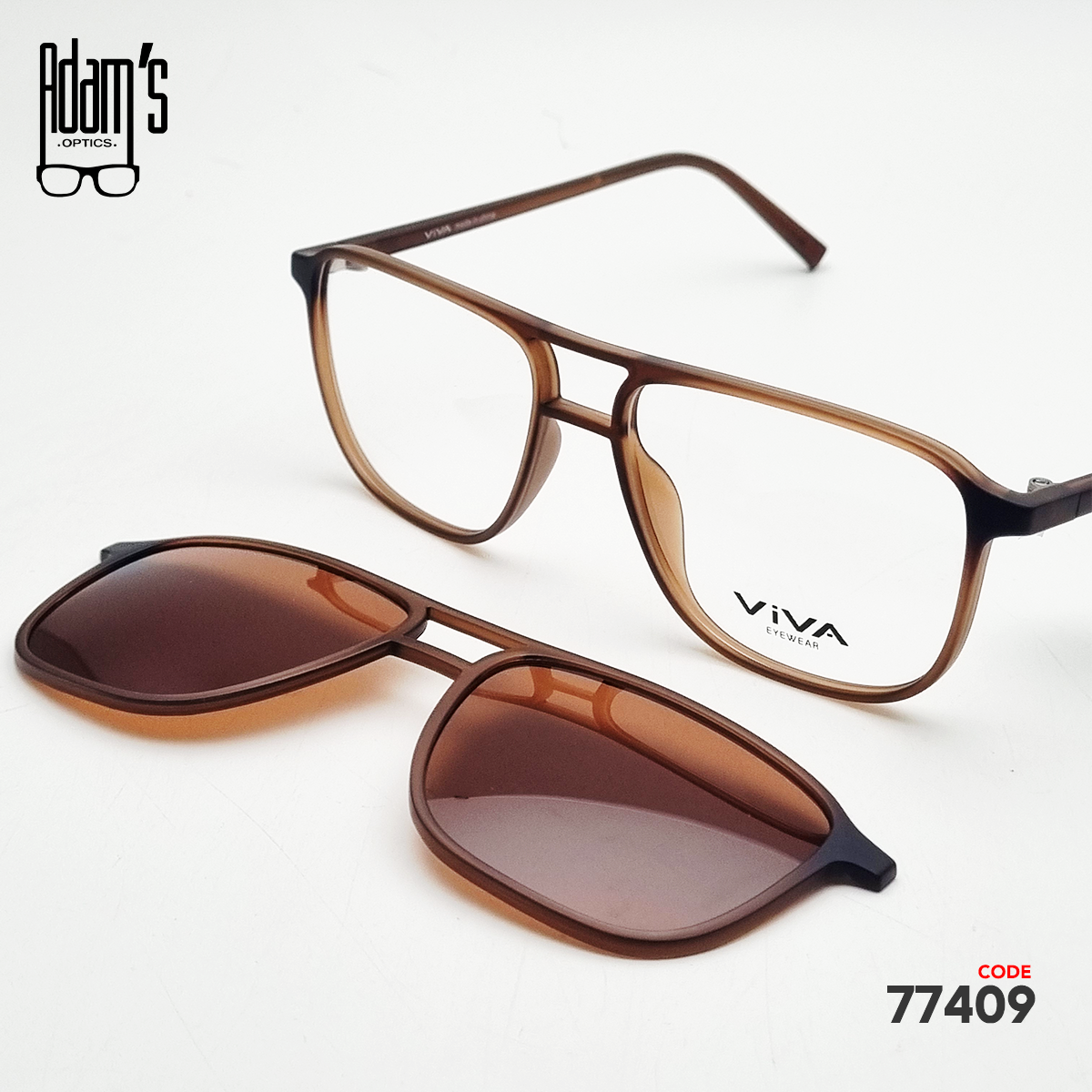 Viva RX7084 Square Eyeglasses