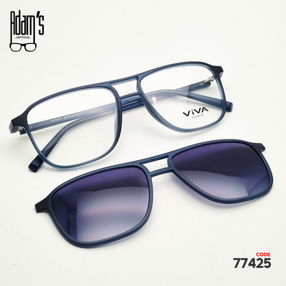 Viva rx7084 Rectangular Eyeglasses