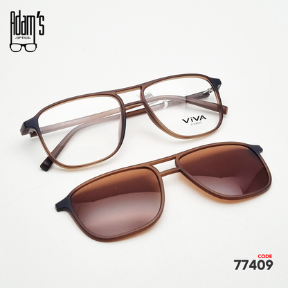 Viva rx7084 Rectangular Eyeglasses
