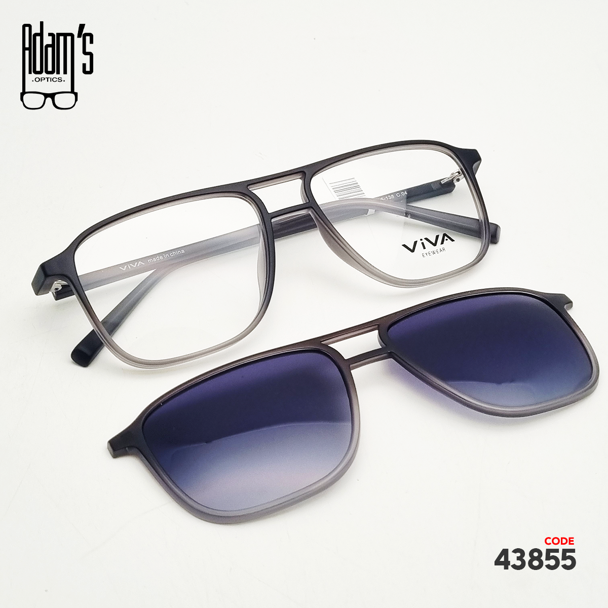 Viva rx7084 Rectangular Eyeglasses