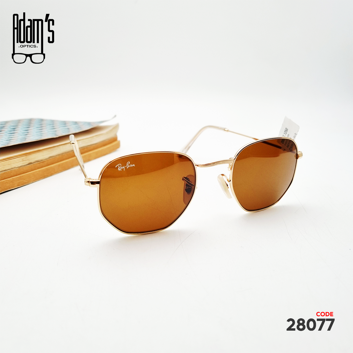 Ray-Ban RB3548 Hexagonal Sunglasses