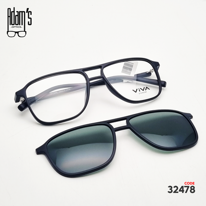 Viva rx7084 Rectangular Eyeglasses