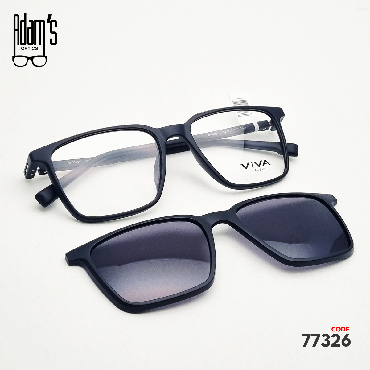 Viva RX8091 Square Eyeglasses
