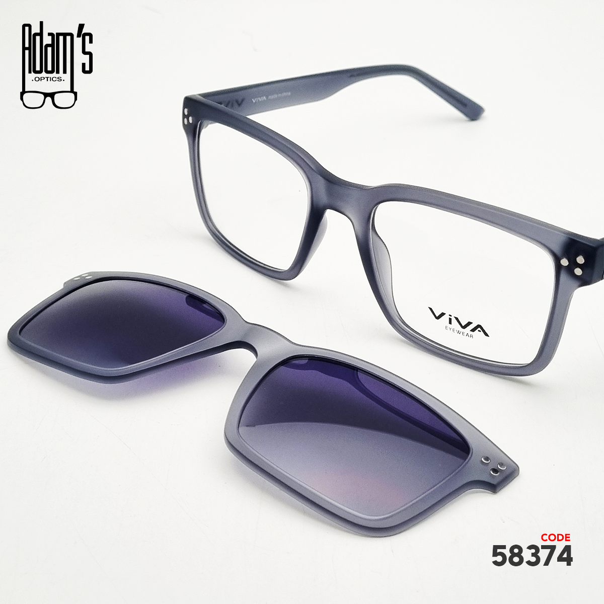 Viva RX8077 Square Eyeglasses