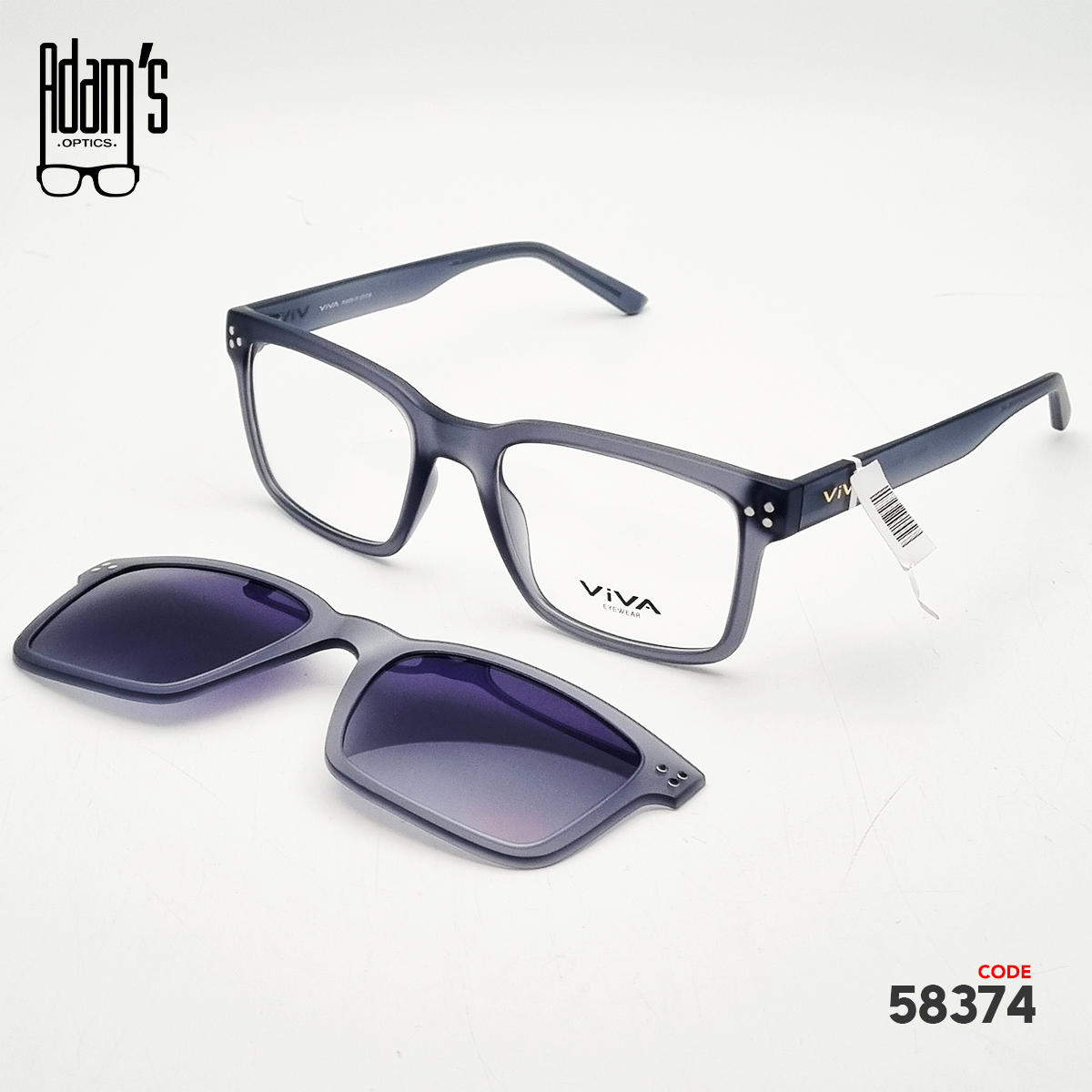 Viva RX8077 Square Eyeglasses