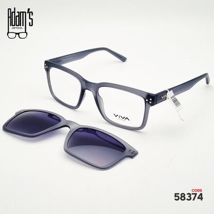 Viva RX8077 Square Eyeglasses