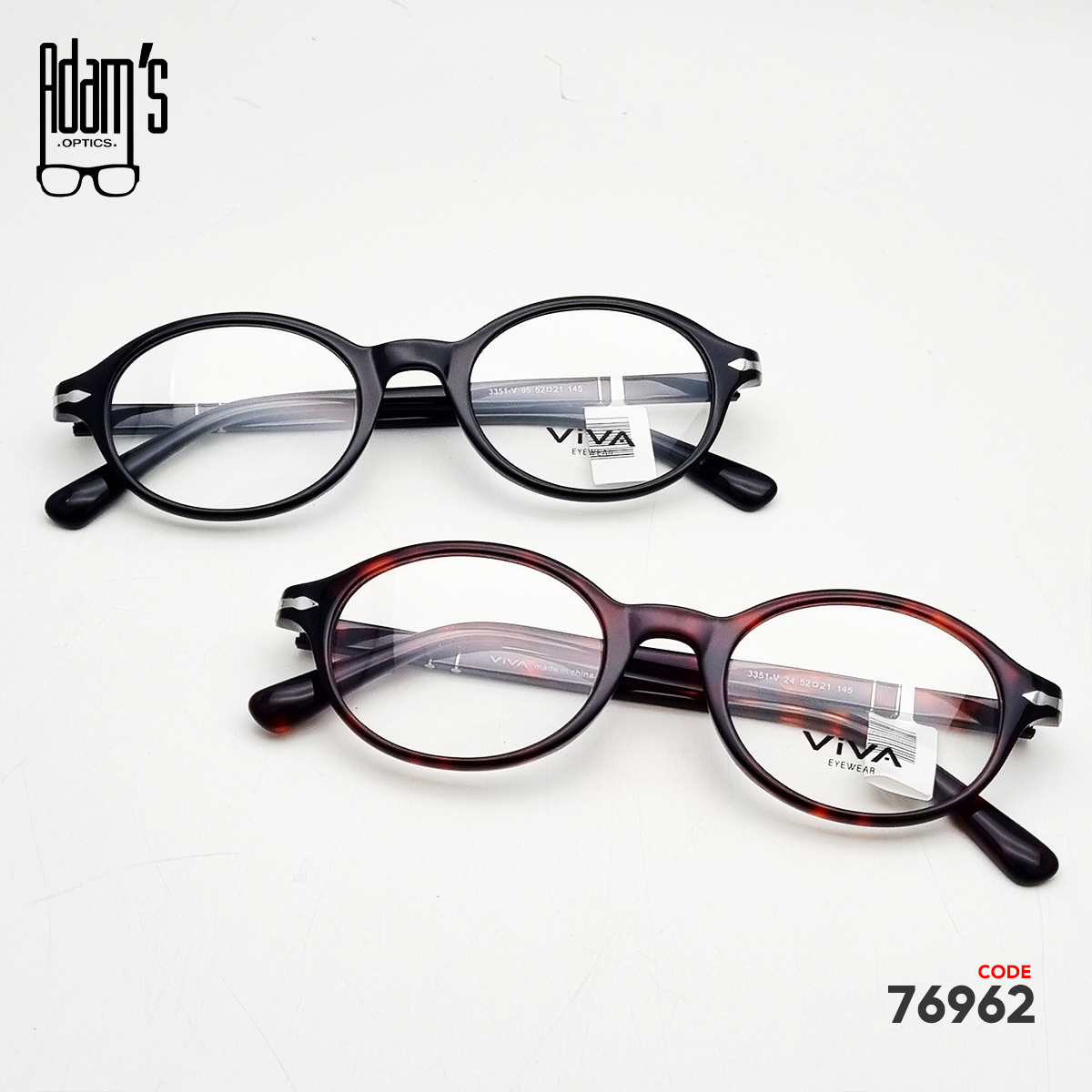 Viva 3351-V Oval Eyeglasses