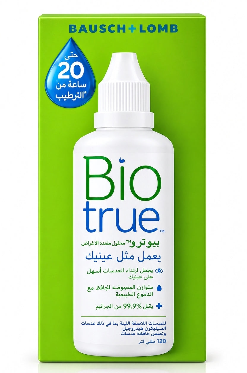Biotrue Multi-Purpose Contact Lens Solution (120 ml)