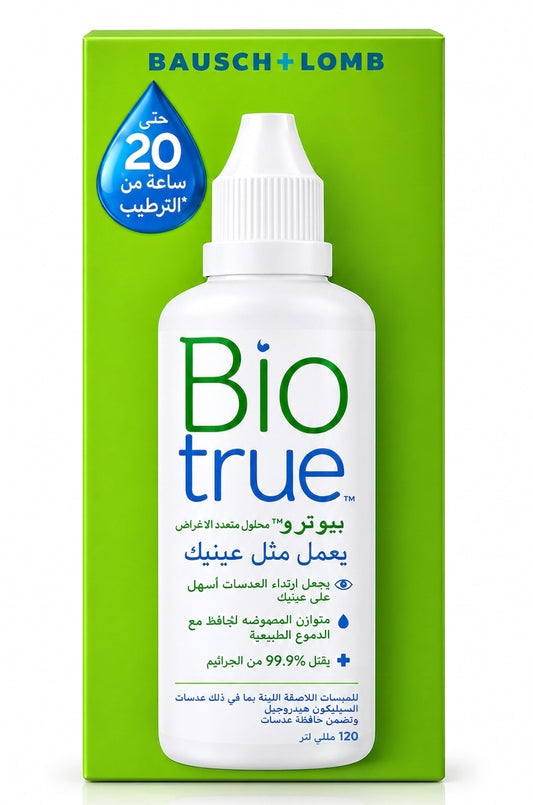 Biotrue Multi-Purpose Contact Lens Solution (120 ml)