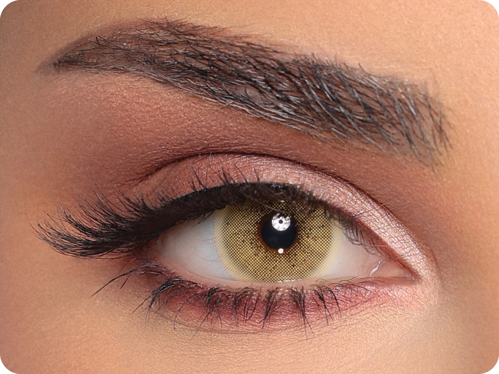 Luminous Coloured Contact Lenses