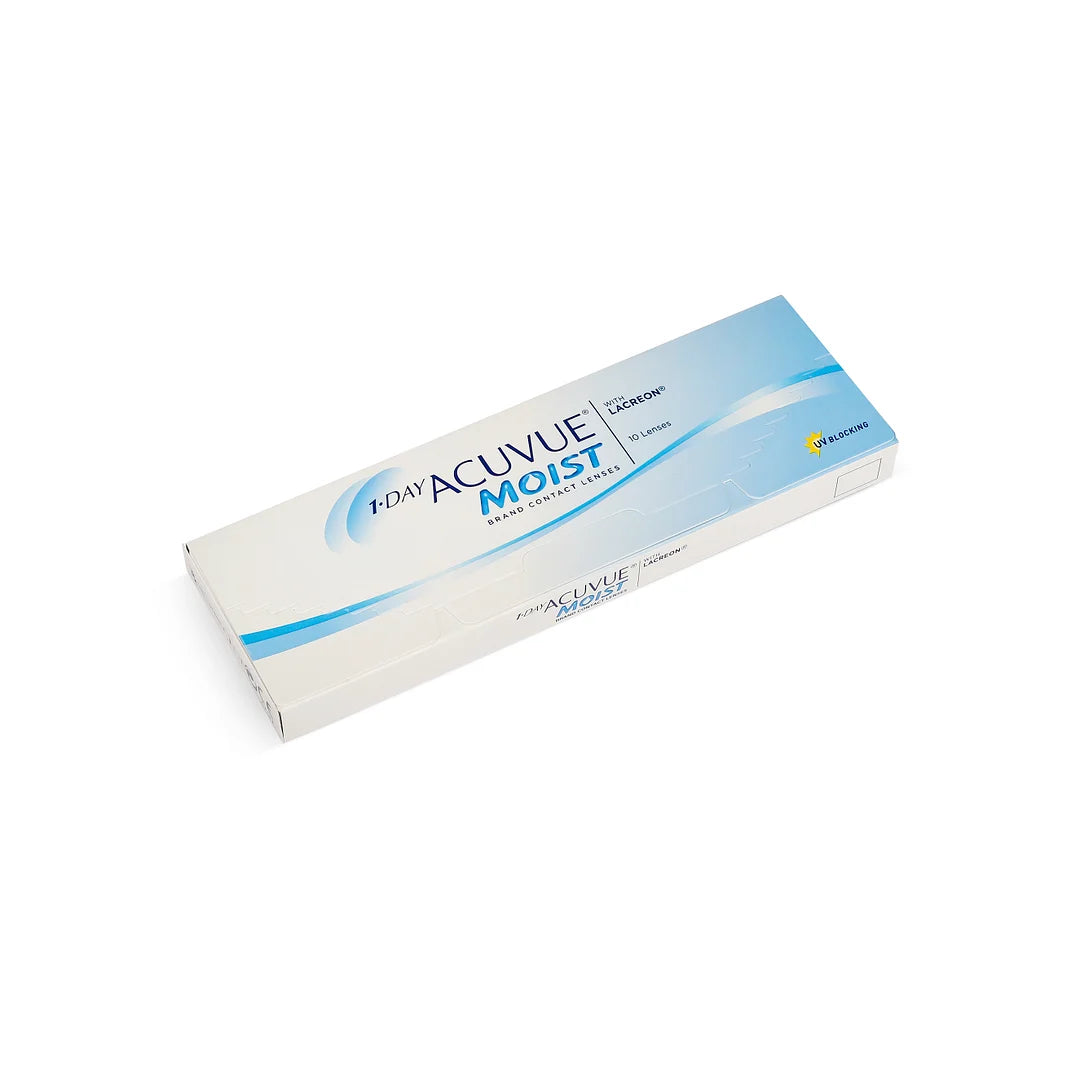 Johnson Acuvue Moist Daily Clear Contact Lenses
