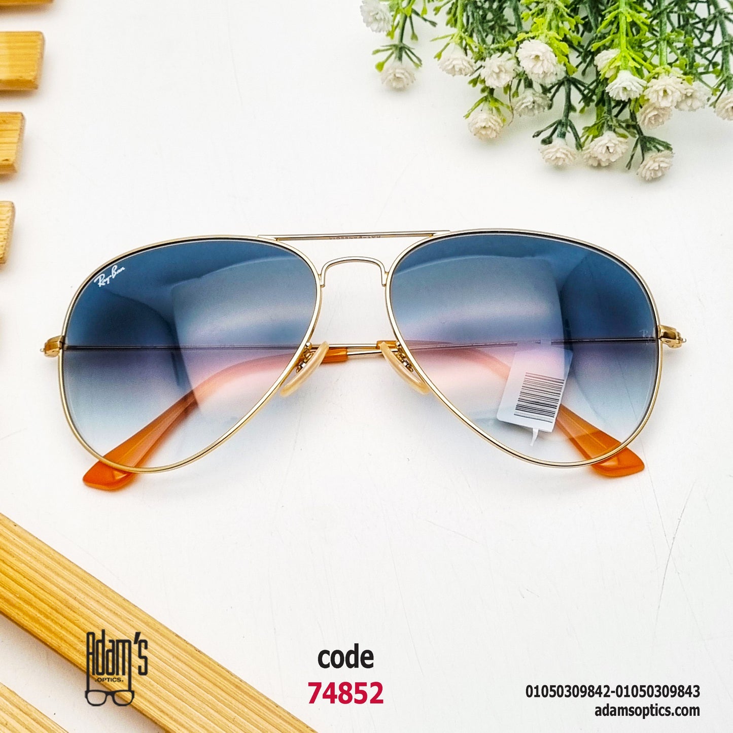 Rayban RB3026 Aviator Sunglasses